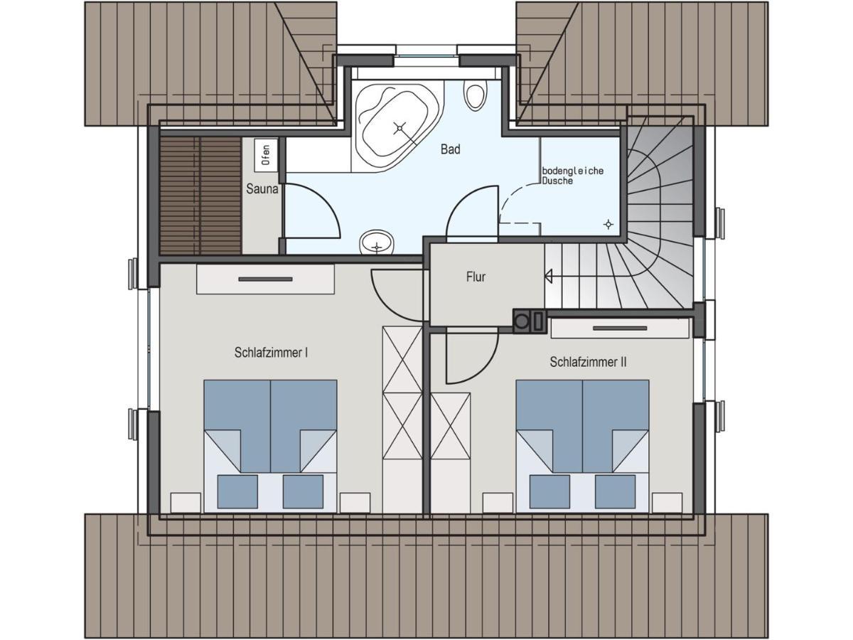 Ferienhaus Seeschwalbe 44 Fuhlendorf  ภายนอก รูปภาพ