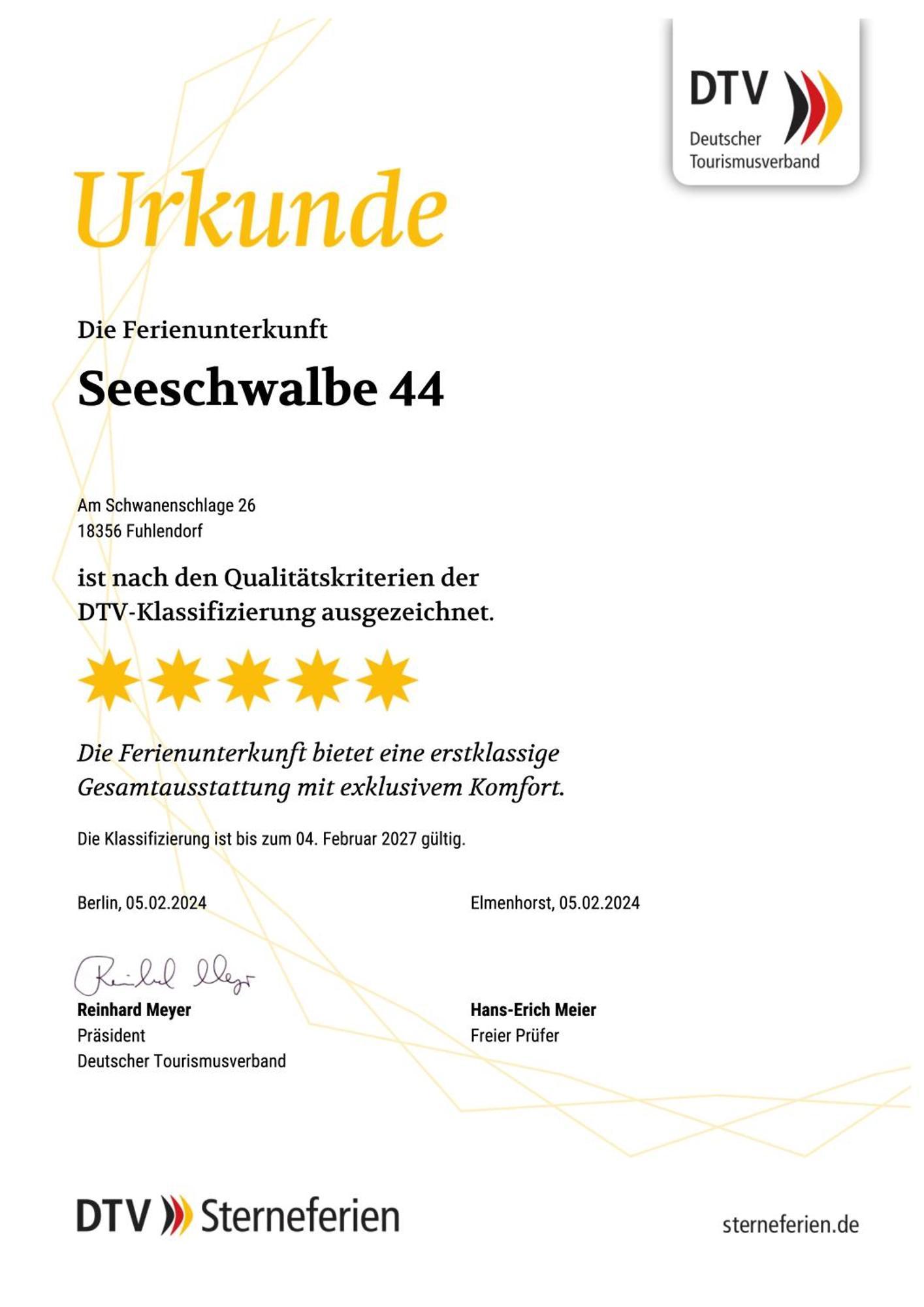 Ferienhaus Seeschwalbe 44 Fuhlendorf  ภายนอก รูปภาพ